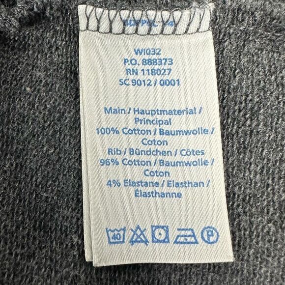 Boden gray sweatshirt style Dress size 10R - Picture 6 of 6